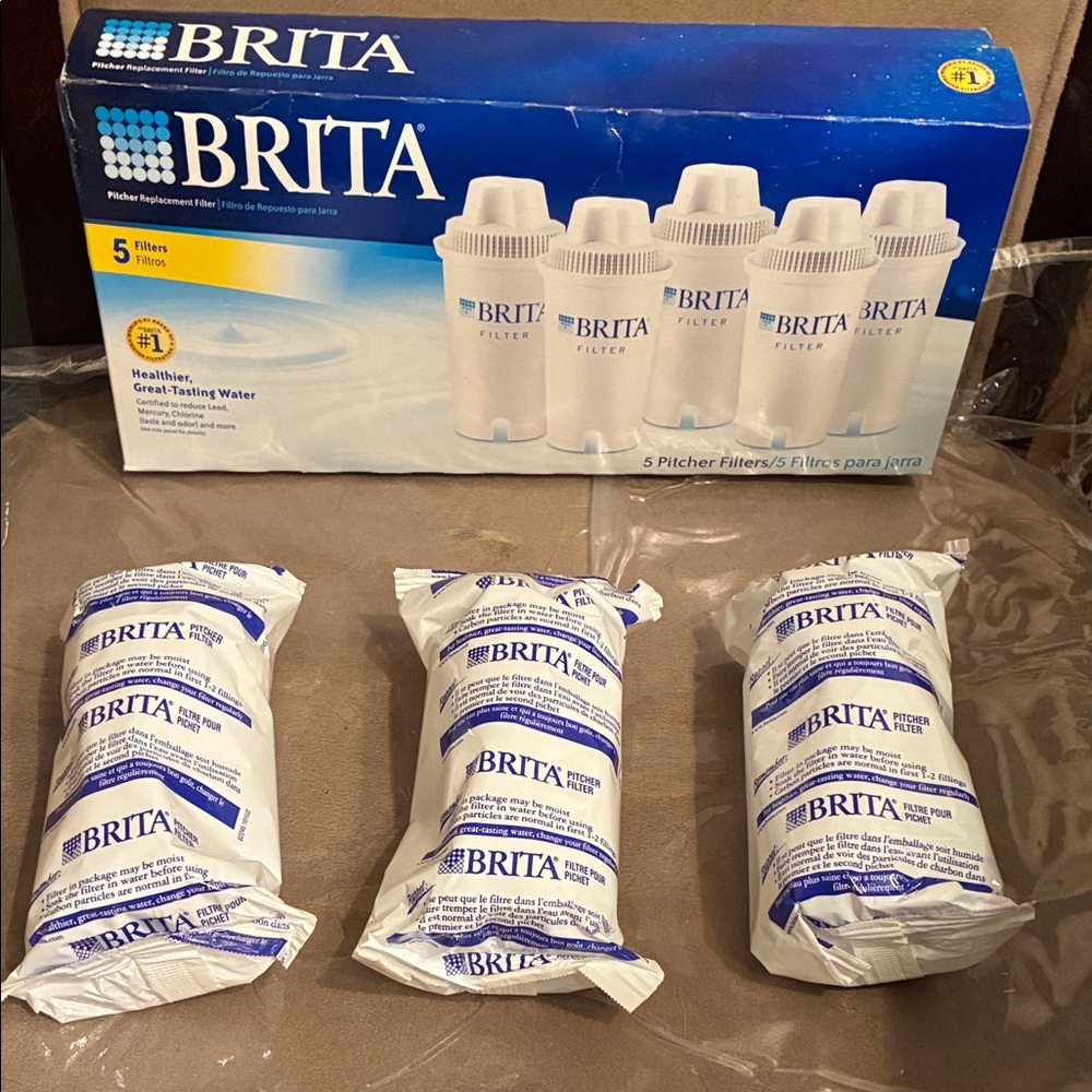 Brita Blue & White Water Filter 3-Pack